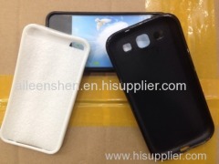 TPU material mobile phone case for Samsung9200(smooth surface shining cover)