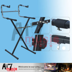 AI7MUSIC Single Deluxe X Keyboard Stand With Tier