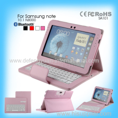 10.1 inches Tab case with bluetooth keyboard for Samsung note10.1 N8000