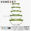 Customize Pyrex Borosilicate Glass Bowl Set Oven Safe , 79mm Height