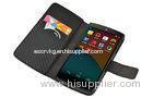 Shock Proof Leather Phone Wallet Pouch For Google Nexus 5