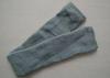 Winter Grey Silk Cable Knitted Arm Warmer , Hand Link for Ladies