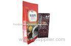 Moisture Proof Coffee Valve Bags Side Gusset , Zip Tea Bag Packaging