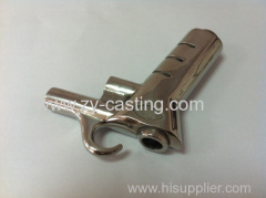 stainless steel 304 shape like a gun silica sol casting decoration