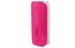 LED lighting 5600mah Pink Custom Power Bank , Portable Battery Backup Power
