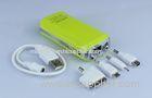 5200mah 5V USB Emergency Power Bank Plastic Power Bank Charger For Camera