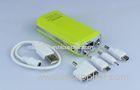 5200mah 5V USB Emergency Power Bank Plastic Power Bank Charger For Camera