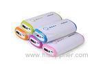 Travel Mobile 18650 USB Power Bank with V8 Cable Charger , 5600mAh