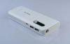 18650 11200mAh HTC One X / M7 Power Bank Portable Double USB Mobile Charger with LED Light