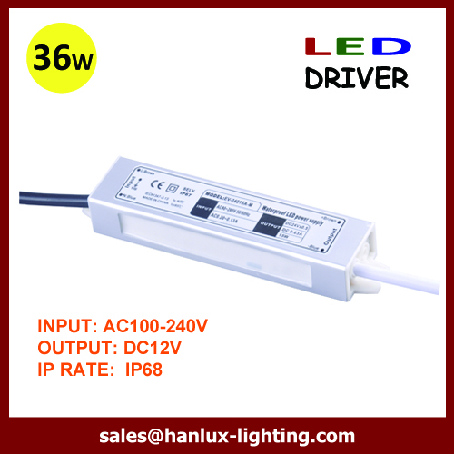 Waterproof DC12V LED transformer