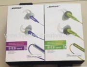 New Package Bose SIE2i In-Ear Sport Earbud Headphones W/In-Line Remote and MIC