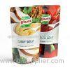 Logo Printed Stand Up Pouch For Food Storage With High Temperature Resistant