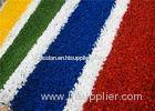 20mm PE Red Running Track Artificial Grass Turf With Good Drainage For Playground