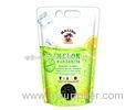 CPP / PA / PE Snack Plastic Stand Up Ziplock Pouches Environment Friendly