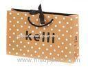 Fashionable Clothes Recycled Paper Bags / 200gsm Art Paper Bag