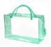 Environment Clear PVC Bags for Gift Packaging , Handle PVC Bag