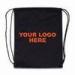 Eco Friendly Backpack Organic Cotton Bags with Heat transfer Printing
