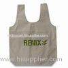 Recycled Foldable Organic Cotton Bags , Low Phthalate 7P Cotte Tote Bag