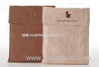 Polyester Cloth Tablet PC Pouch for 10.1 inch Tablet PC , Brown
