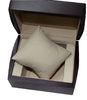 Promotional Black Keepsake Gift Boxes , Luxury Wood Single Watch Packaging Box