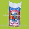 Color Printing Argriculture Laminated PP Woven Rice Bag , 55cm x 105cm