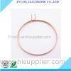 Thin Self Adhesive Copper Air Core Coil 0.8mm Dia For Radio Frequency Tag