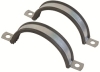 Split clamp for suspension ducting