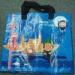 Promotional Gift large reusable non woven grocery bags , shopping bags