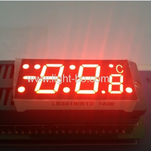 personalizada 7 segmento display LED para eletrodomésticos / painéis de instrumentos