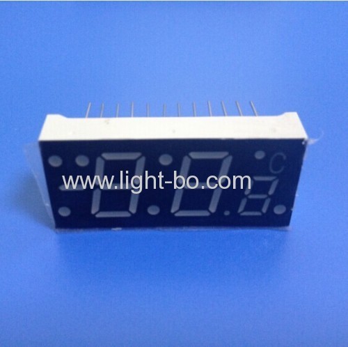 Custom Super Red 7 Segment LED Display for Digital Temperature Indicator
