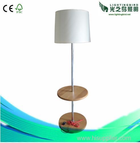 Customized Wooden Floor Lamp For Bedroom Decoration