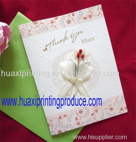 square and flower greeting cards