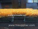 Easy to install Yellow , Blue Indoor Synthetic Grass Carpet High Density 16800 For Home