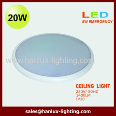 35000h CE RoHS LED ceiling with light sensor switch
