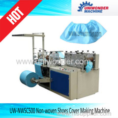 Non-woven shoes cover making machine