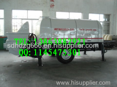 S valve trailer concrete pump 80 trailer concrete pump electric concrete pump