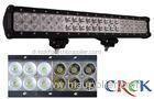 12 / 24Volt DC 126 W Double Row LED Light Bar , Cree Industrial LED Work Light