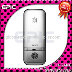 Korean Keyless Electronic Digital Door Lock H-GANG SYNC3 SILVER