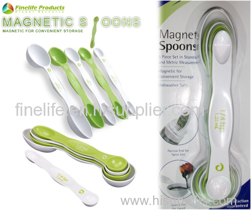 Magnetic Spoons/5pcs Magnetic Spoons Set/The Magnetic Measuring Spoon