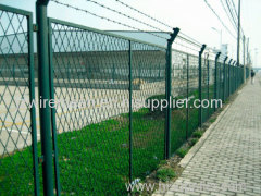 Expanded Metal Mesh Fence