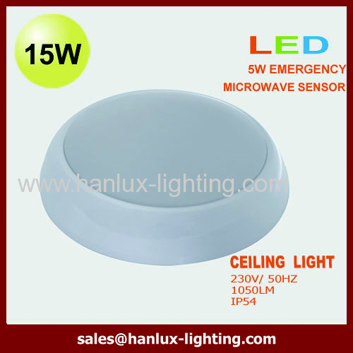35000h LED ceiling with microwave sensor