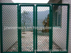 Beautiful Grid Mesh Fence