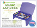 Magic Lap Desk/plastic lap desk/plastic magic lap desk