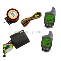 two way motorcycle remote alarm