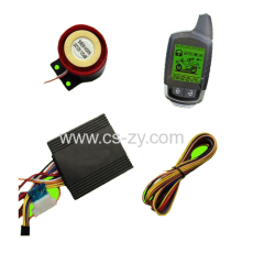 two way motorcycle remote alarm system