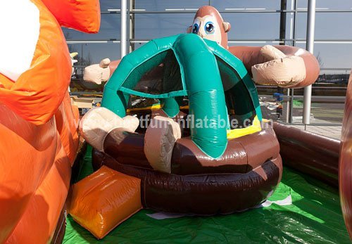 Inflatable fun city for amusement park