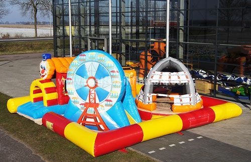 Outdoor Fun City Inflatable Playground