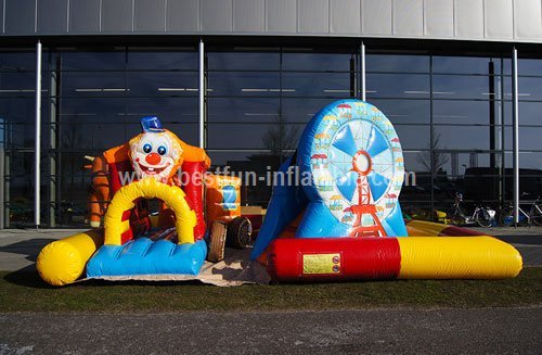 Outdoor Fun City Inflatable Playground