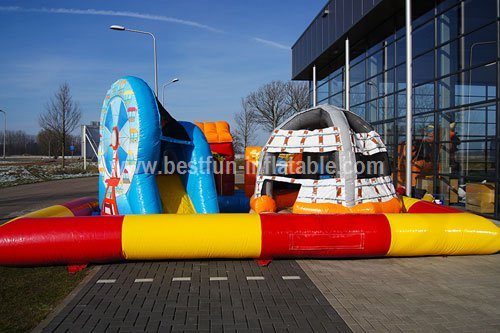 Outdoor Fun City Inflatable Playground