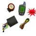 china stand alone two way LCD motorcycle alarm system